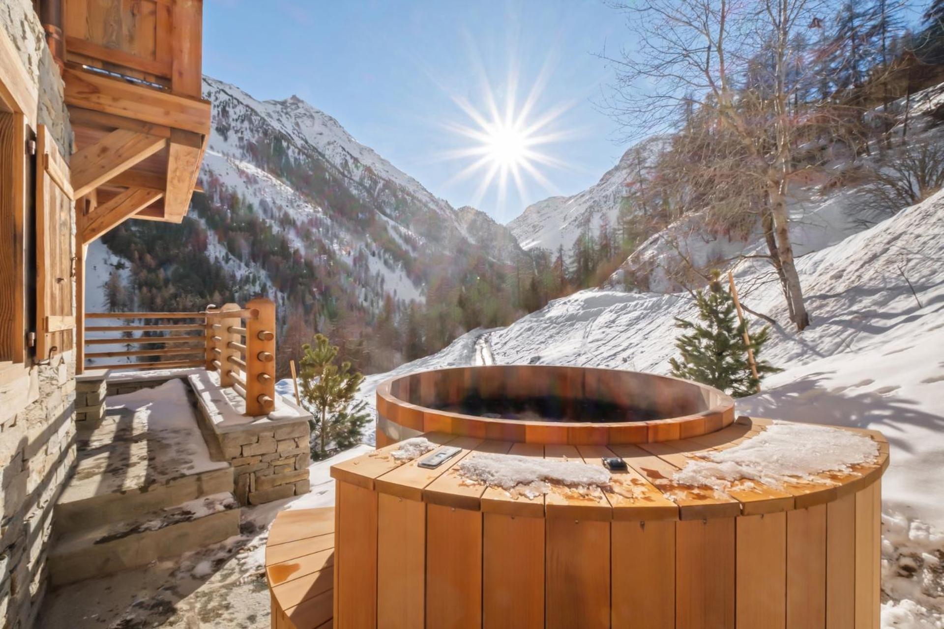 Chalet Larchwood By Mrs Miggins Grimentz Exterior foto